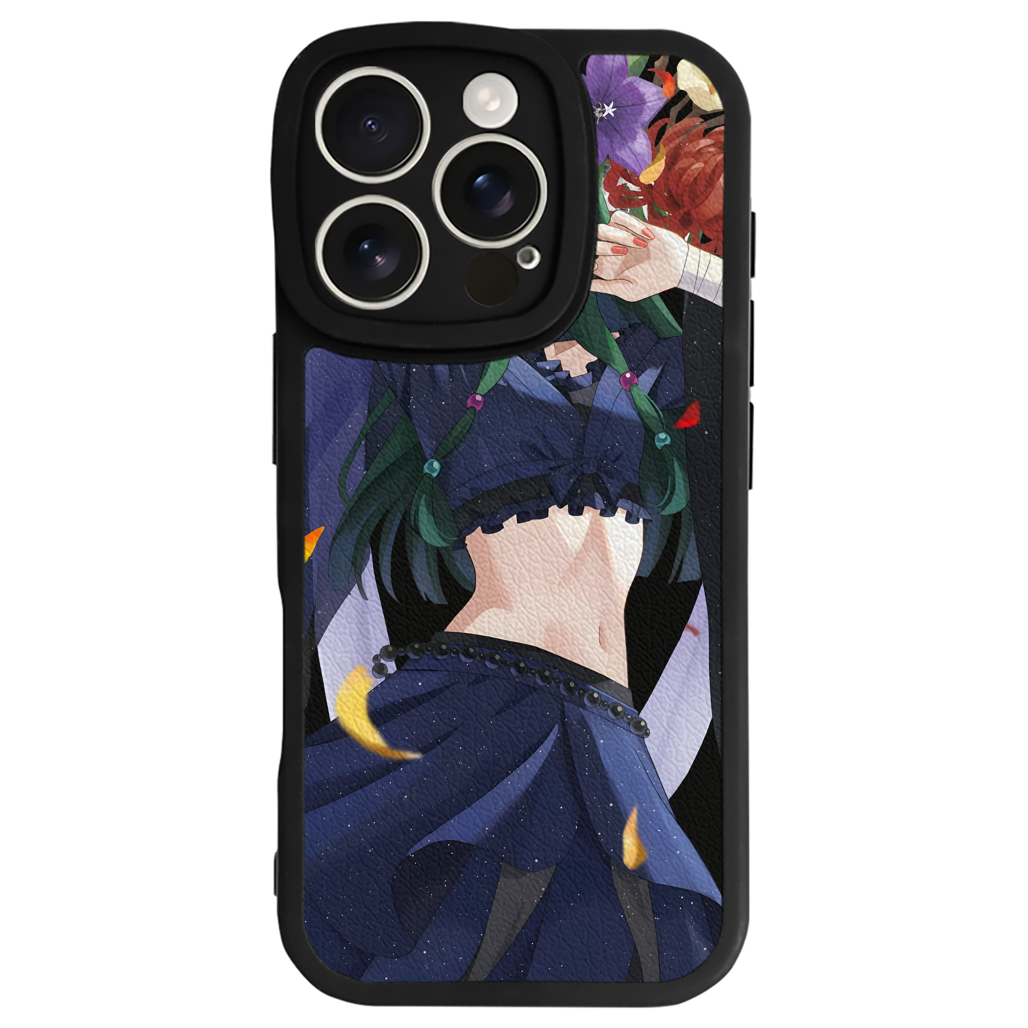 （画像用） 薬屋のひとりごと The Apothecary Diaries 【iPhone 16シリーズ対応】シリコンスマホケース（レザー調） 材質：シリコン
